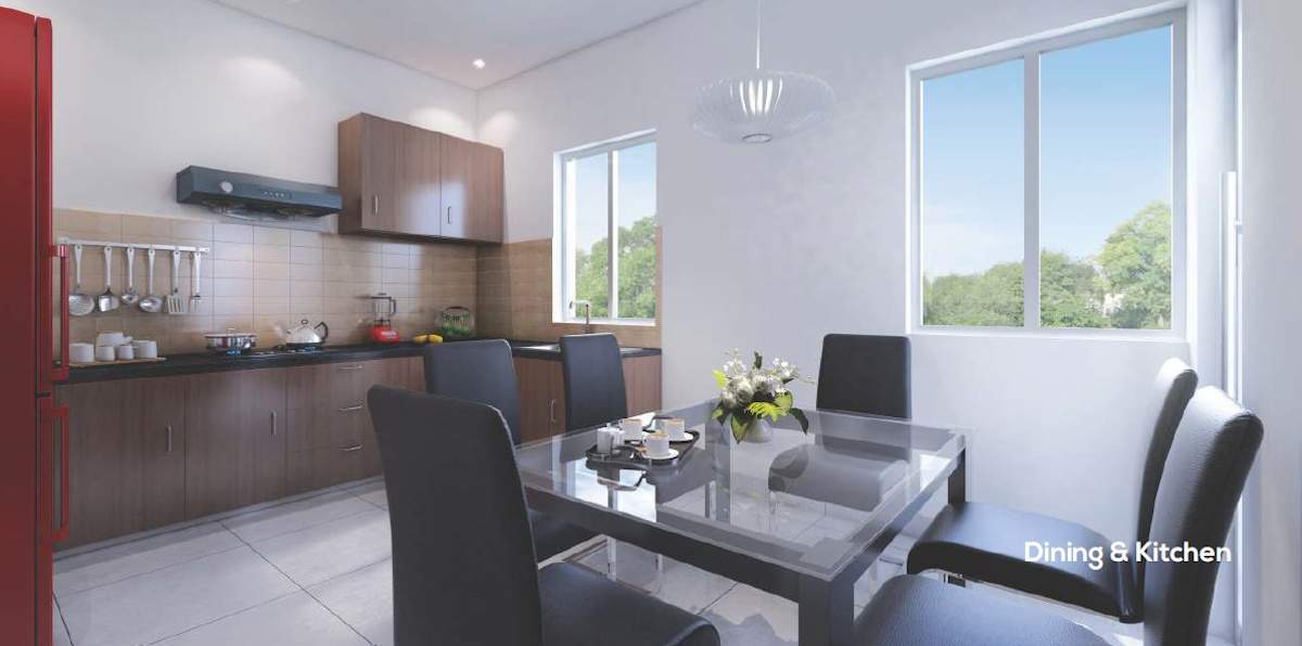  hope city villa Dining Area