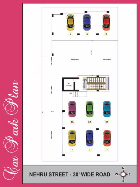  vijay Tower A Cluster Plan for ground Floor