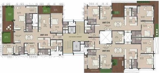  diamond enclave Diamond Enclave Cluster Plan for 10th Floor