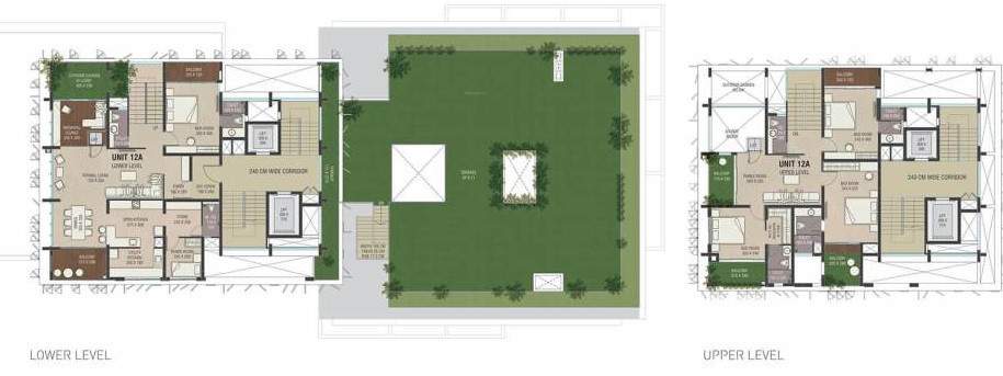  diamond enclave Diamond Enclave Cluster Plan from 12th to 13th Floor