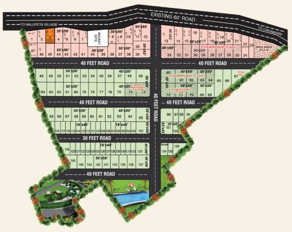 Layout Plan oka-gardens Layout Plan