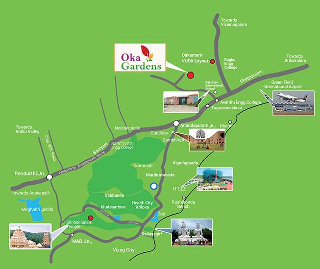  oka gardens Location Plan