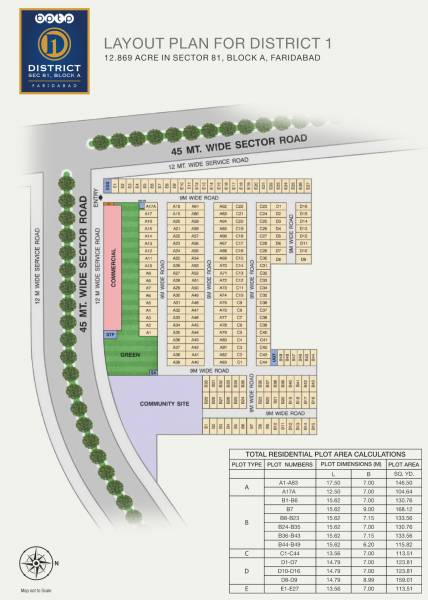  district-4 Layout Plan
