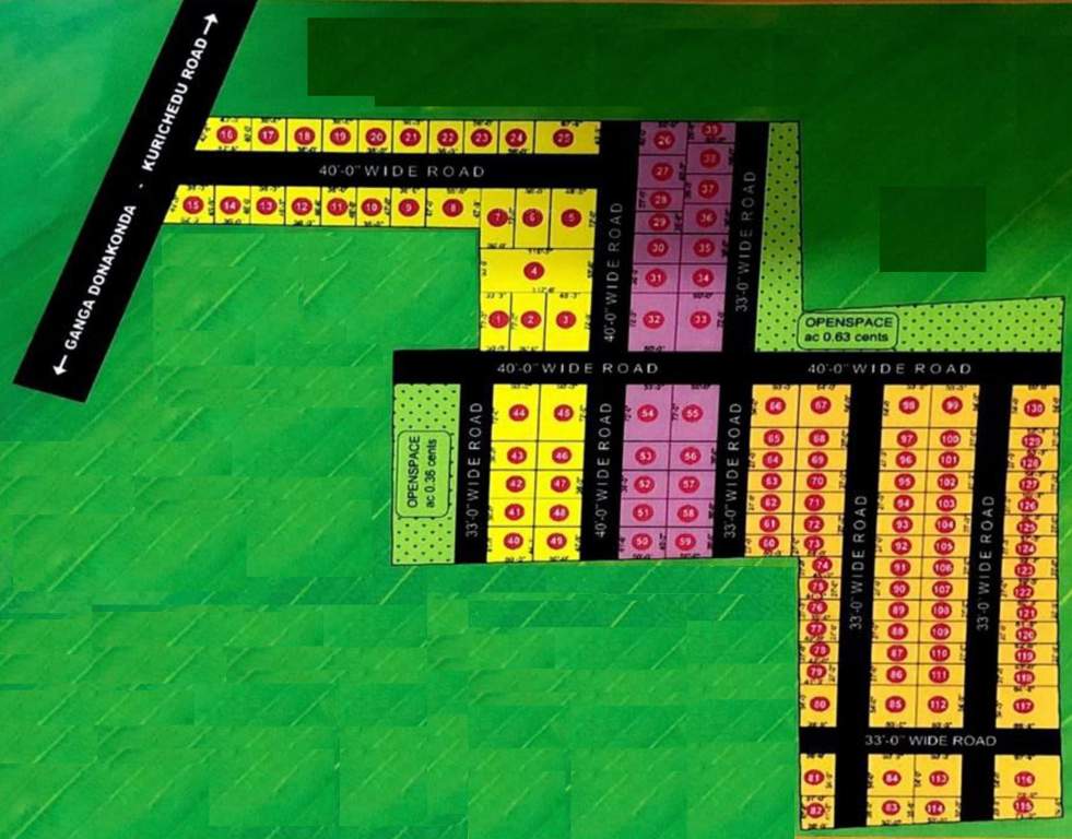  padmavathi gardens Layout Plan