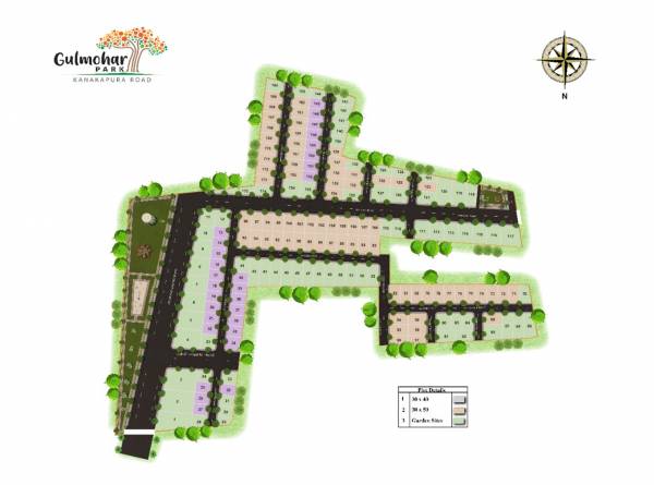  gulmohar-park Layout Plan