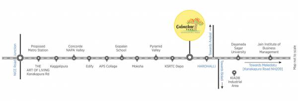 locationPlan of Shriram Gulmohar Park
