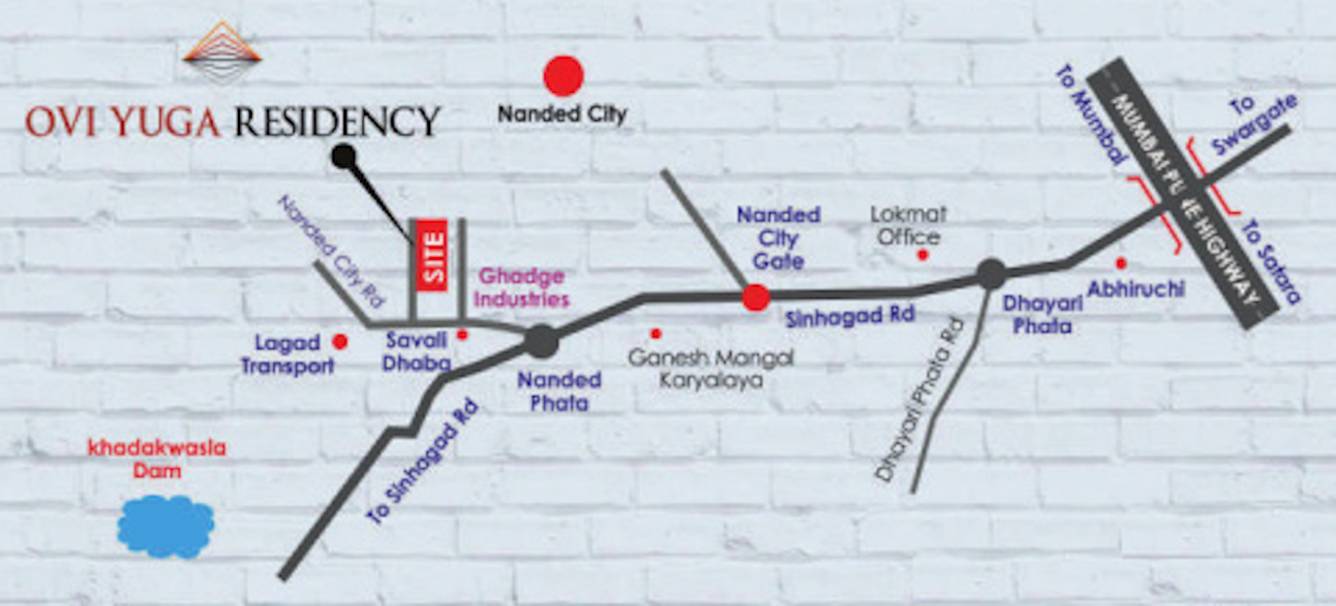  ovi yuga residency Location Plan