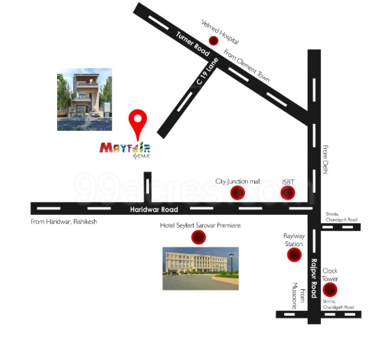 Location Plan mayfair-avenue Location Plan