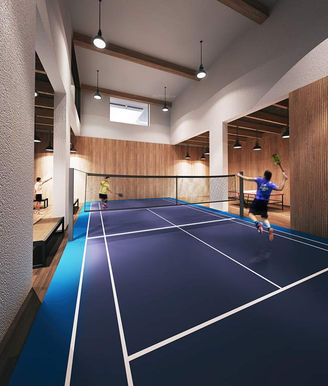  saanvi nirman spectra Badminton Court