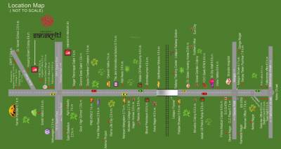  sanskriti Location Plan