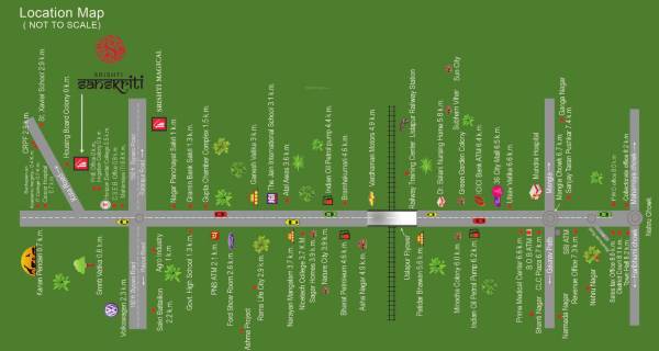  sanskriti Location Plan