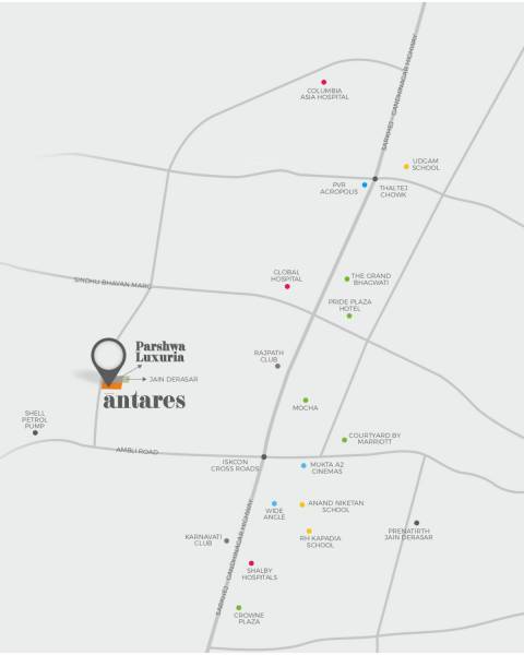  antares Location Plan