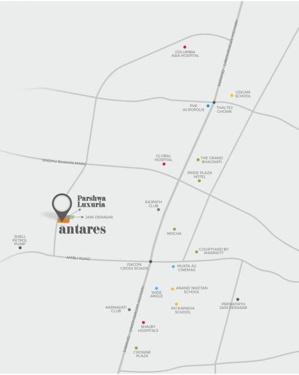  antares Location Plan