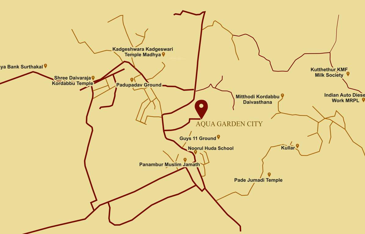  aqua garden city Location Plan