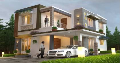  chaithram-villas Elevation