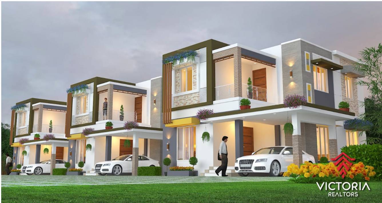  chaithram villas Elevation