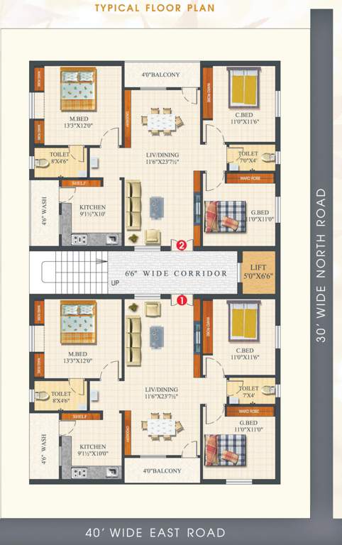  lemon tree park Lemon Tree Park Cluster Plan