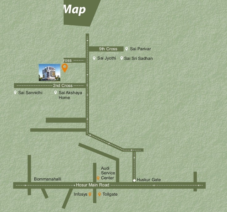  sai nethra Location Plan