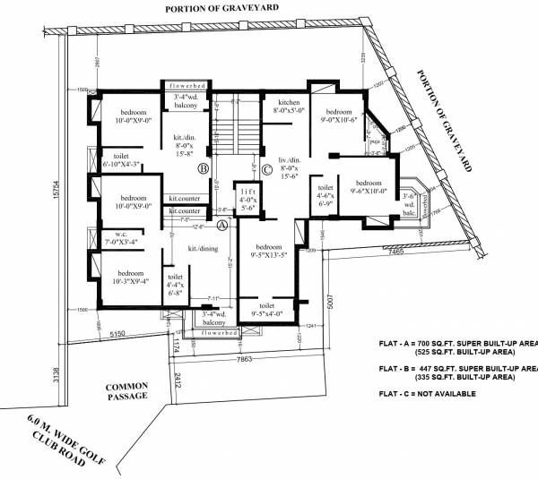  residency Residency Cluster Plan for 1st Floor