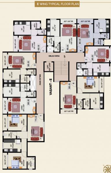  rameshwara-residency Cluster Plan