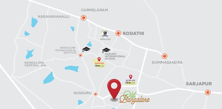  old bangalore Location Plan