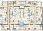  krishna-leela Wing B And C Floor Cluster Plan
