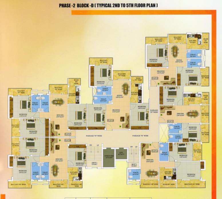  sri ram enclave Cluster Plan