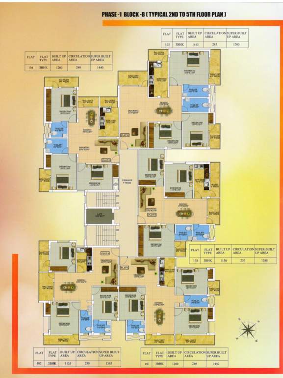  sri ram enclave Cluster Plan