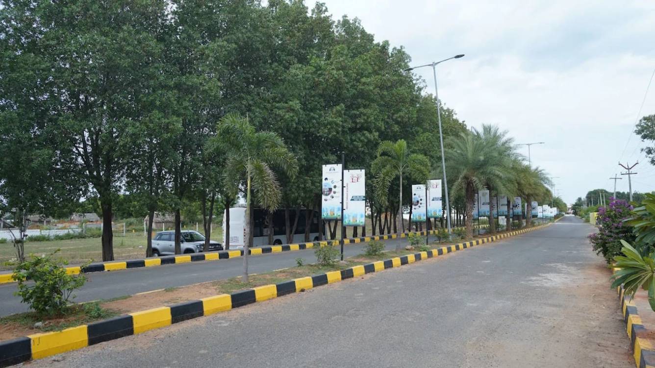 sameera new vision township Internal Roads & Footpaths