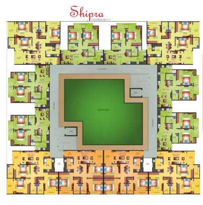  hari nagar group housing Cluster Plan