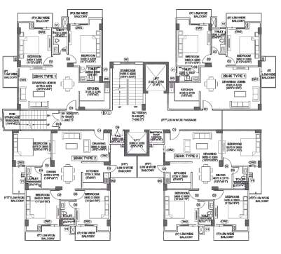  hari nagar group housing Cluster Plan