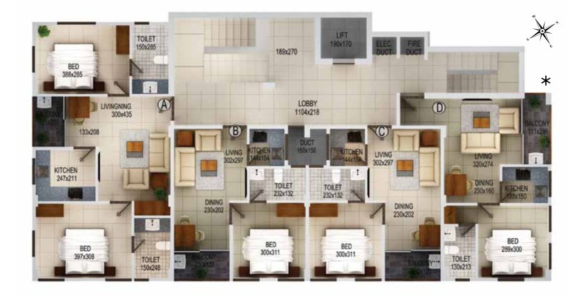  deodate Cluster Plan