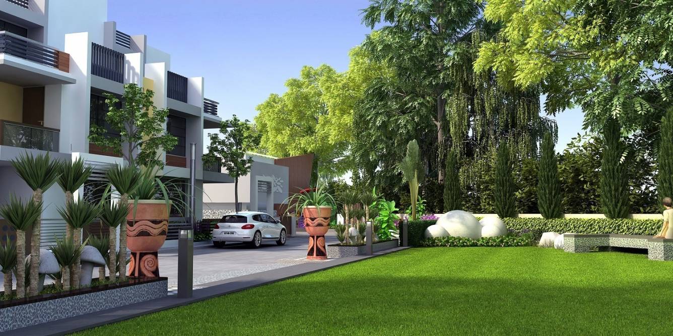 44 stone bungalows Landscaped Gardens