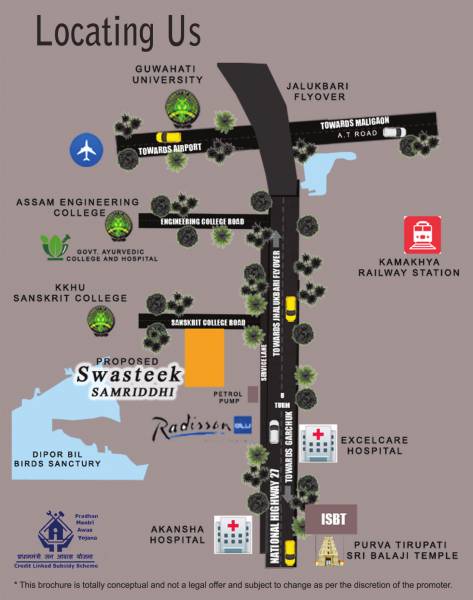  swasteek-samriddhi Location Plan