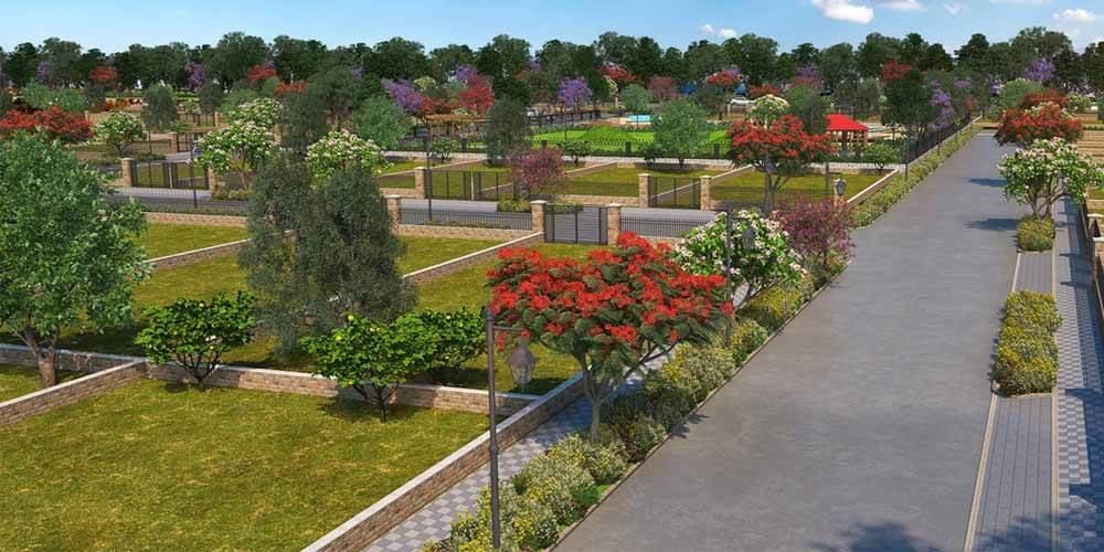  ekam homes Internal Roads