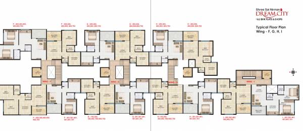  dream-city Wing A Cluster Plan