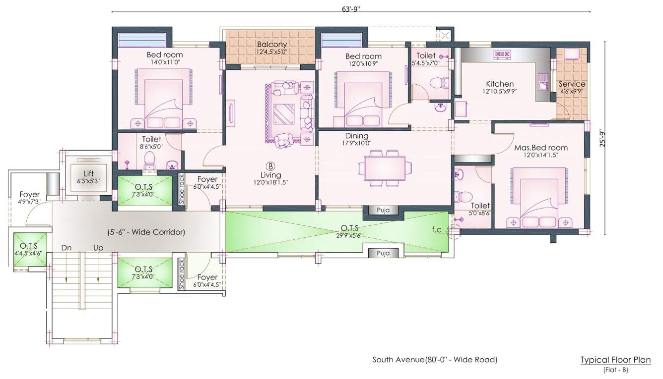  tulasi Tulasi Typical Cluster Plan