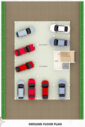  tridal-park-villa Tridal Park Villa Cluster Plan for ground Floor