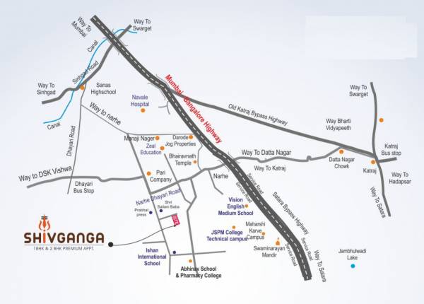  shivganga Location Plan