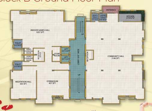  ishan heritage Cluster Plan for ground Floor