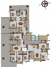  rio-grande Third Floor Cluster Plan