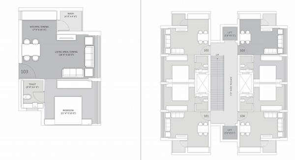  dream-city Cluster Plan For Tower A, B And C 