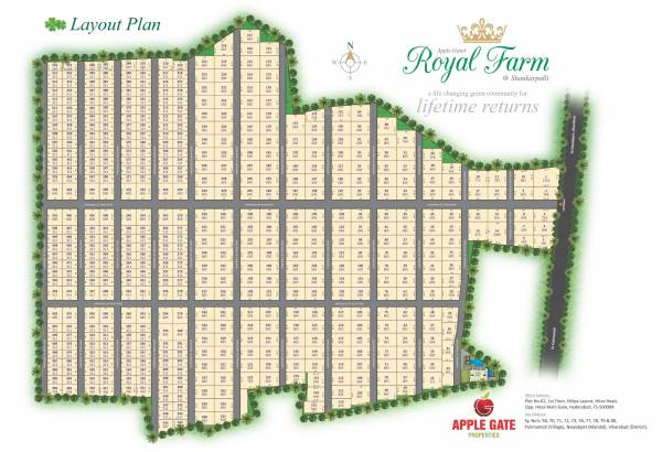  royal-farm Layout Plan