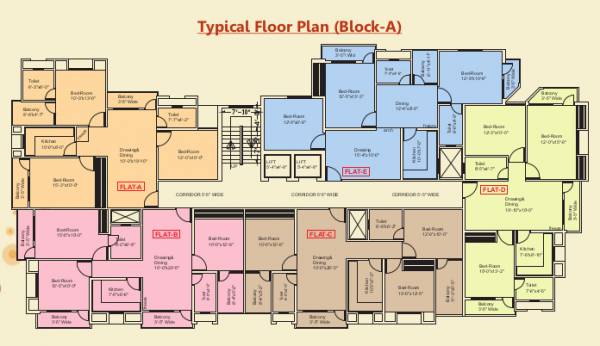  aziz-shakeela-tower Cluster Plan