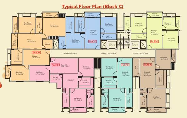  aziz-shakeela-tower Cluster Plan