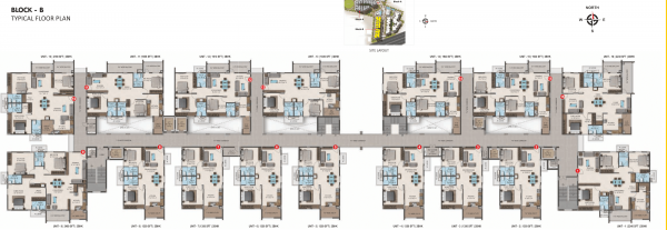  vinay-boulder-woods-block-b Tower B Cluster Plan