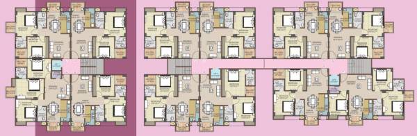 South Block Third Floor Cluster Plan tulip South Block Third Floor Cluster Plan