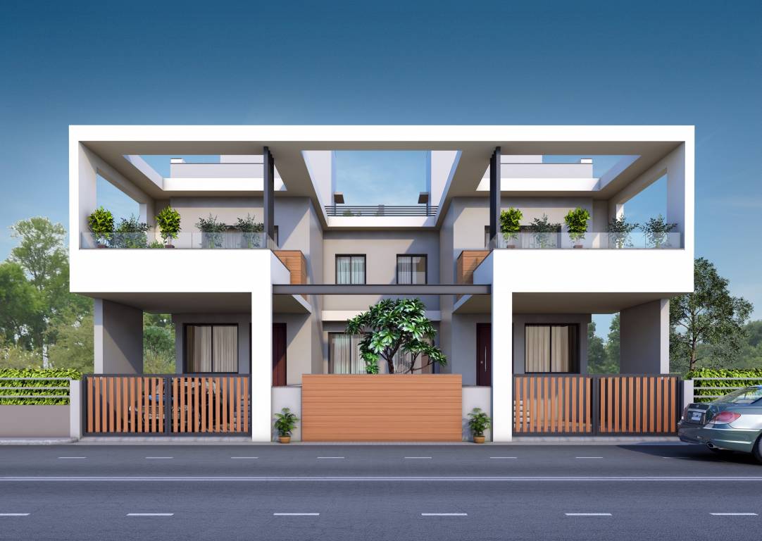 alaknanda bungalows Elevation