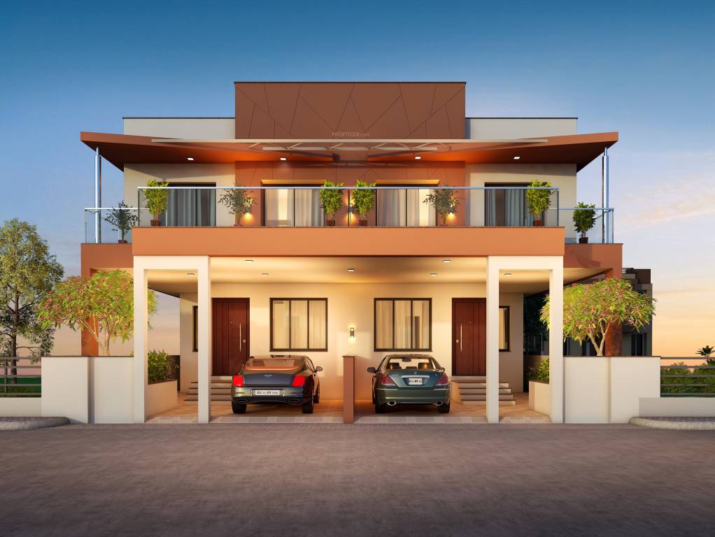 alaknanda bungalows Elevation