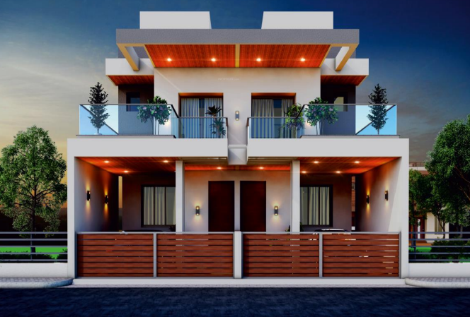 alaknanda bungalows Elevation